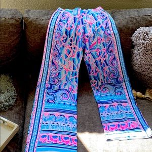 Lilly Pulitzer Bal Harbour Mid Rise Palazzo Pant